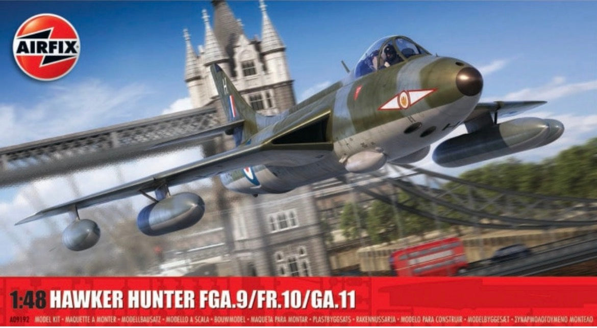 Airfix A09192 Hawker Hunter FGA.9/FR.10/GA.11