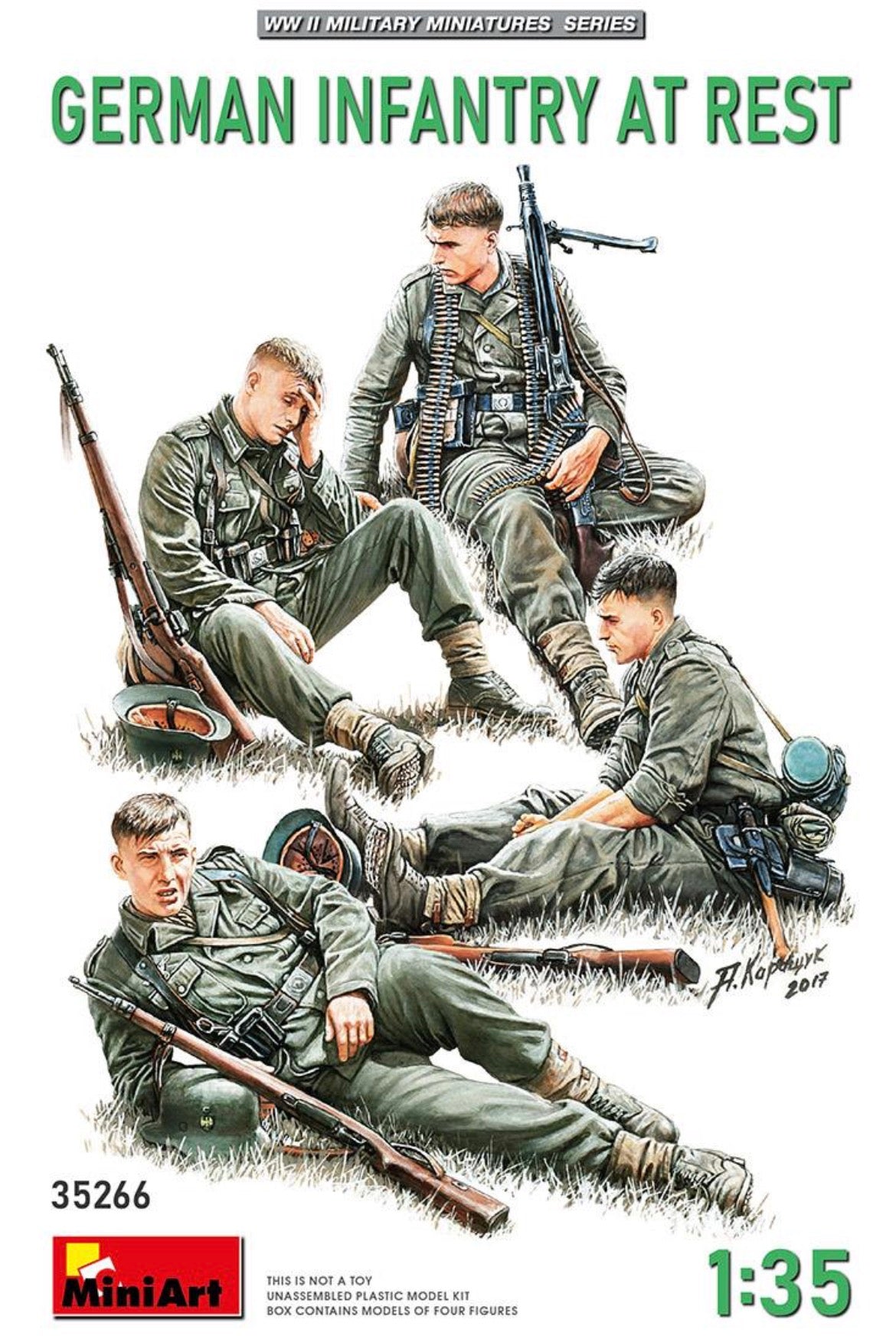Miniart 35266 German Infantry at Rest