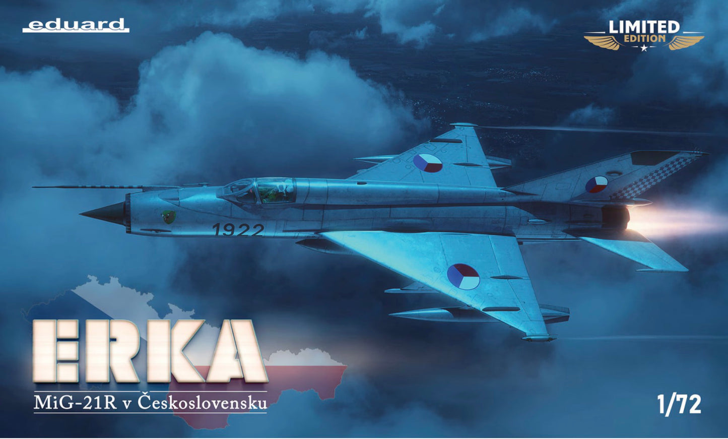 Eduard 2156 ERKA MiG-21R v Československu