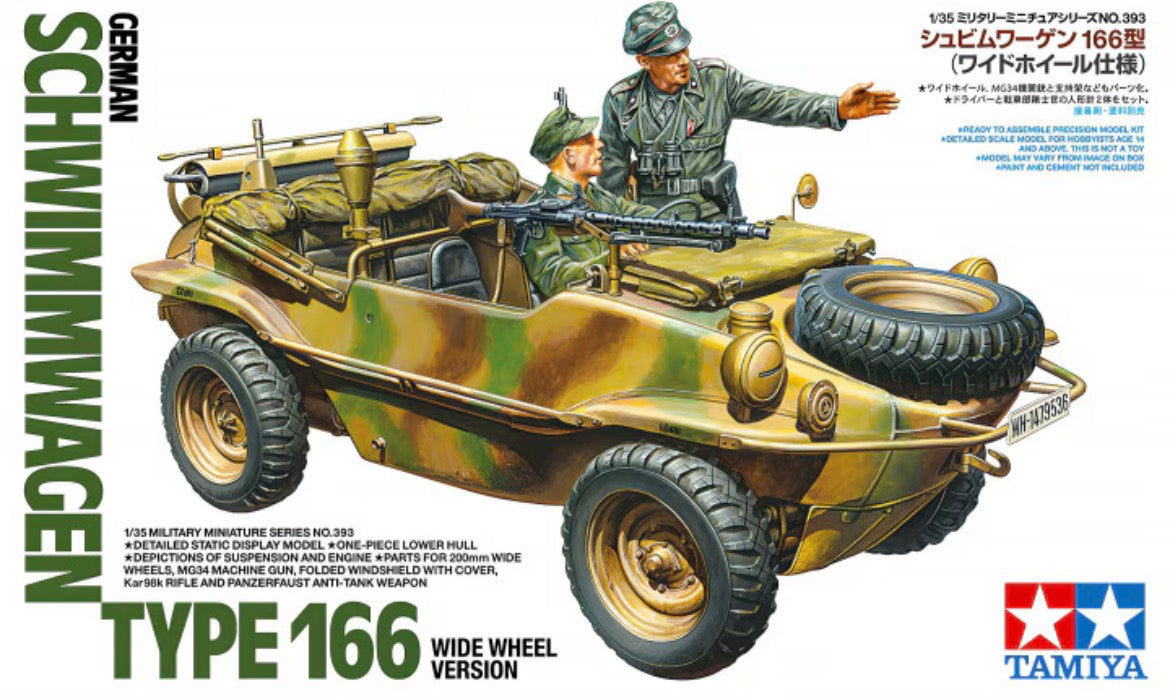 Tamiya 35393 German Scwimmwagen Type 166