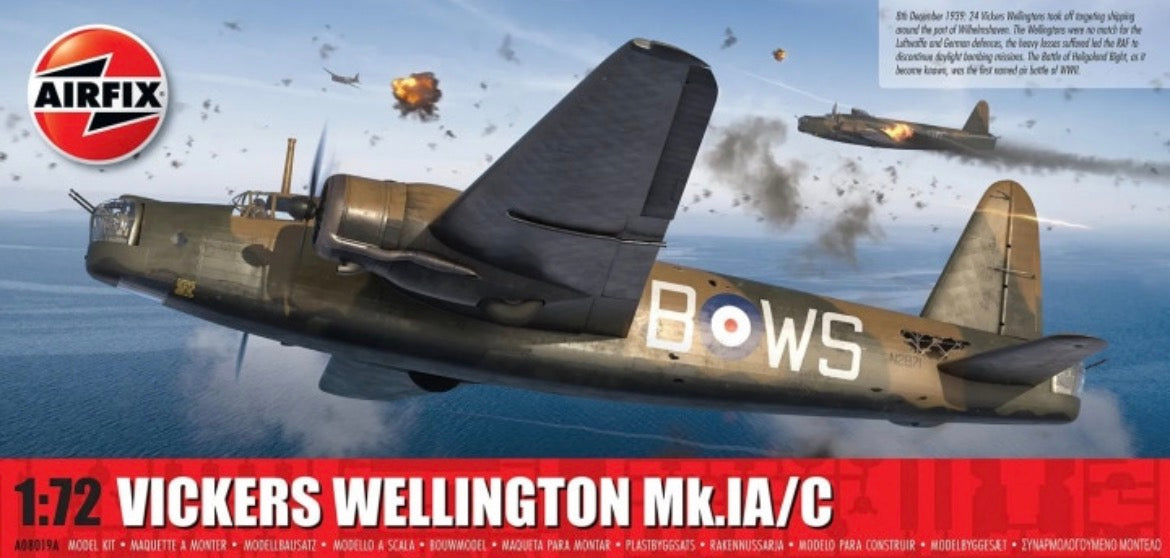 Airfix A08019A Vickers Wellington Mk.1A/C