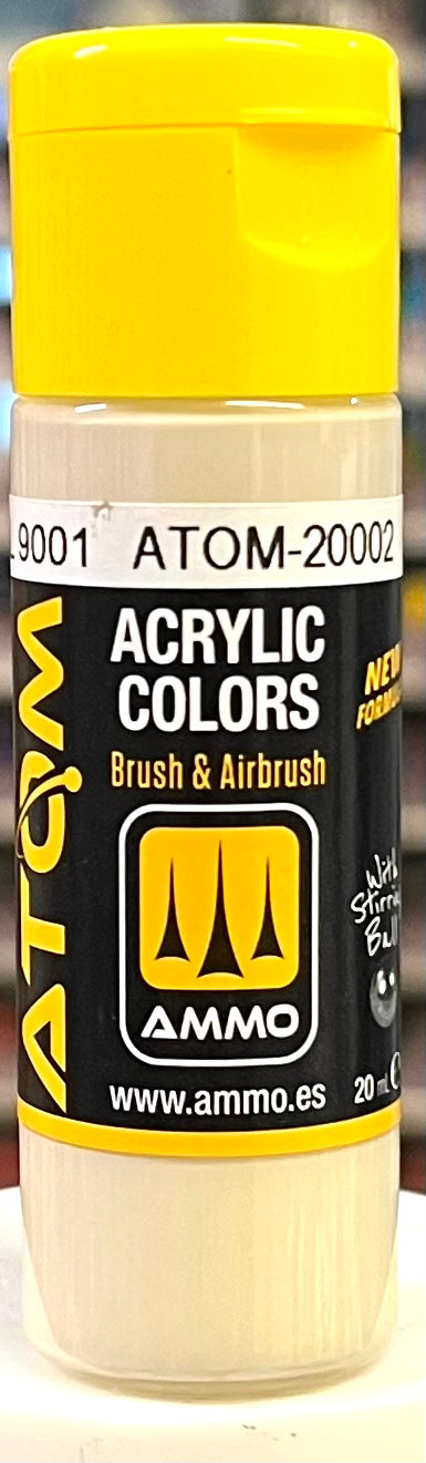 ATOM 20002 Cremeweiss RAL9001