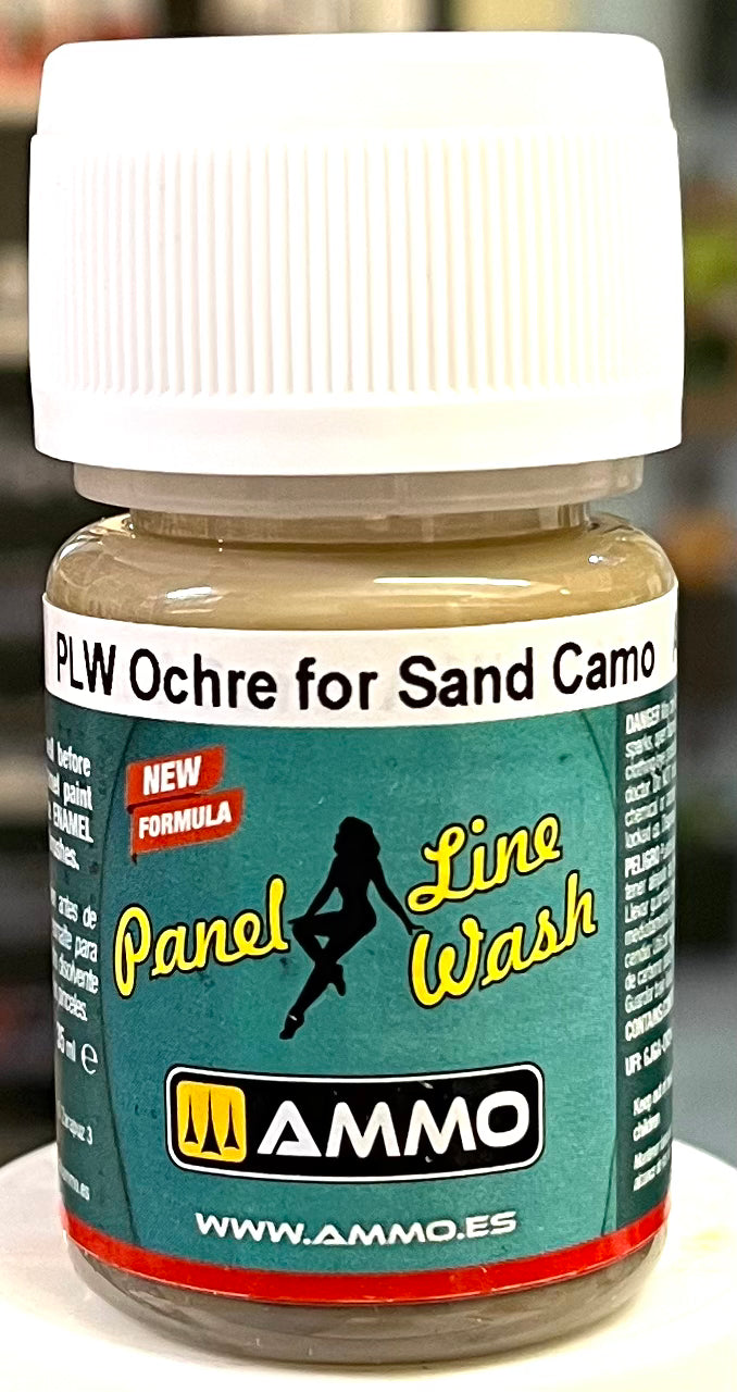 MiG AMMO Panel Line Wash - Ochre for Sand Camo