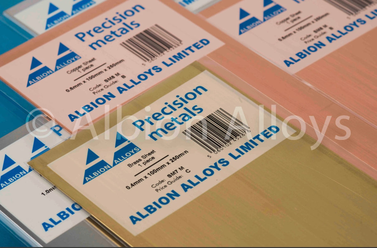 Albion Alloys SM3M Aluminium Sheet 0.8mm