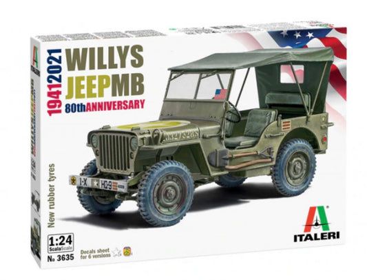 Italeri 3635 Willys Jeep MB