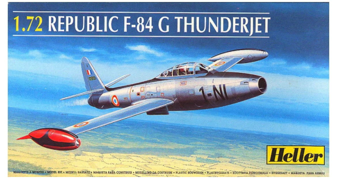 *Pre-Owned* Heller 80278 Republic F-84 G Thunderjet