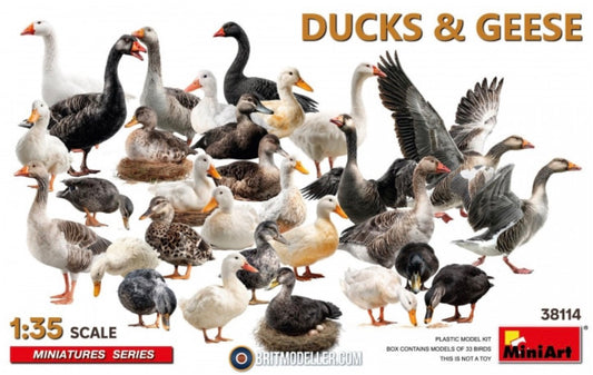 Miniart 38114 Ducks and Geese