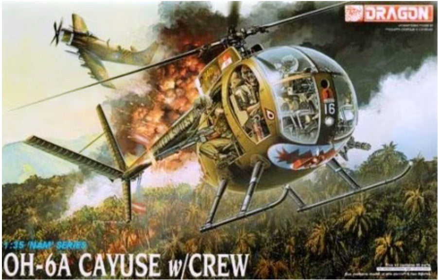 Dragon 3310 OH-6A Cayuse w/Crew