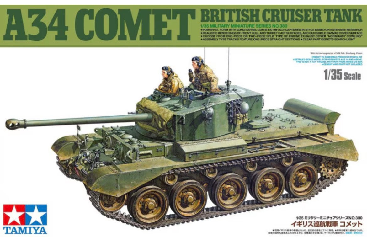 Tamiya 35380 A34 Comet British Cruiser Tank
