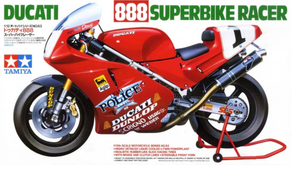 Tamiya 14063 Ducati 888 Superbike Racer