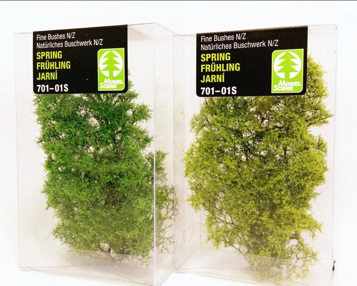 Model Scene 701-01S Minipack Natur Fine Bushes - Spring