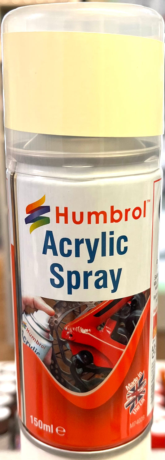 Humbrol 34 Matt White Spray