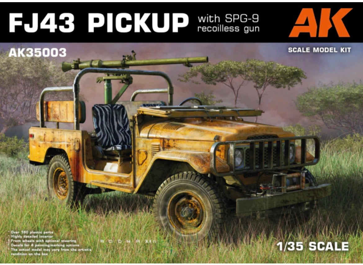 AK Interactive AK35003 FJ43 Pickup