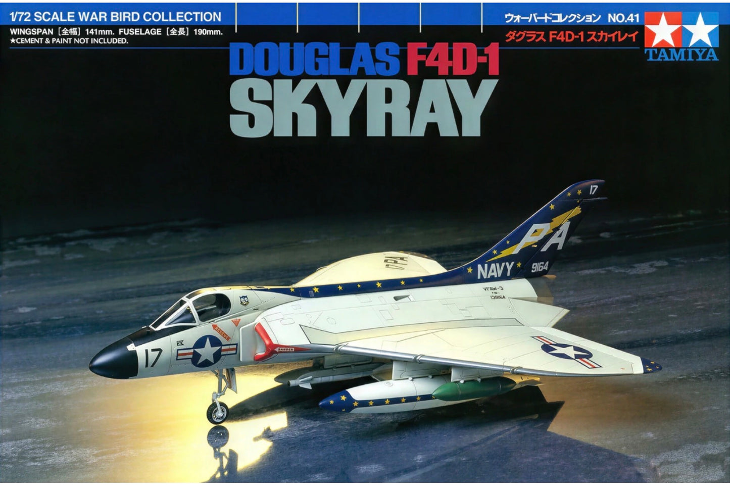 Tamiya 60741 Douglas F4D-1 Skyray