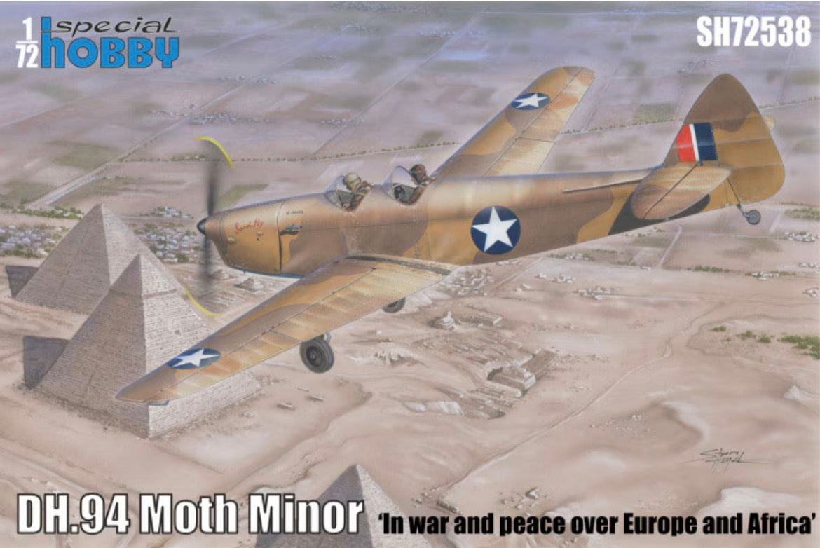 Special Hobby 72538 DH.94 Moth Minor “In War and Peace Over Europe and Africa”