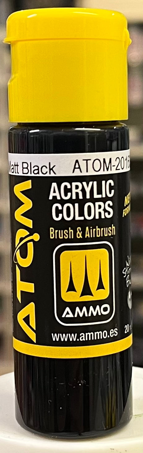 ATOM 20163 Matt Black