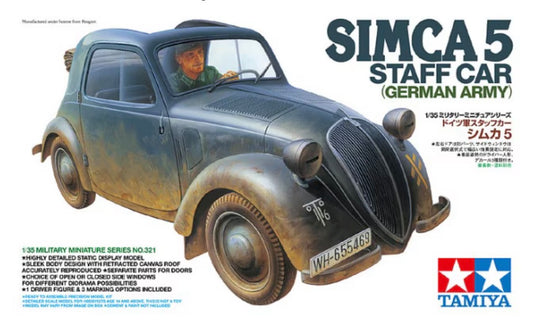 Tamiya 35321 Simca 5 Staff Car