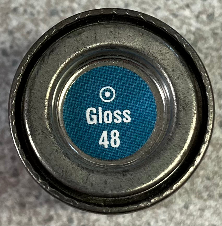 Humbrol Enamel 48 Mediterranean Blue