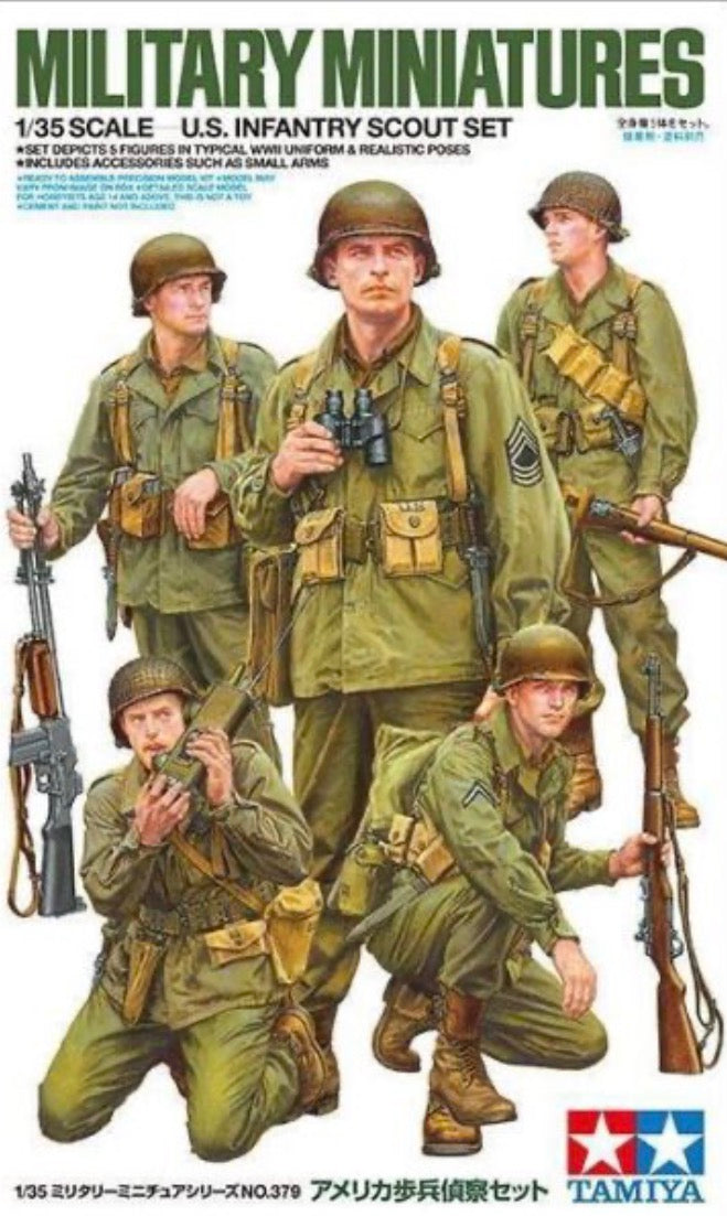 Tamiya 35379 US Infantry Scout Set