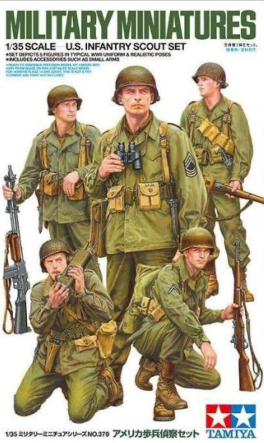 Tamiya 35379 US Infantry Scout Set