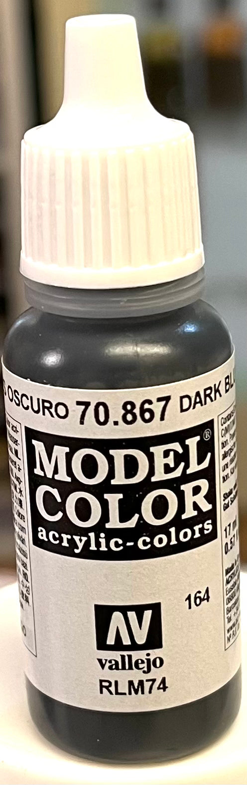 Vallejo Model Color 70.867 Dark Blue Grey