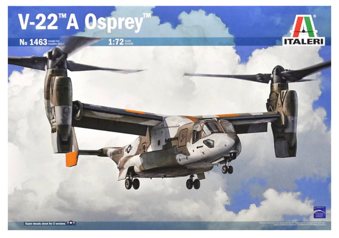 Italeri 1463 V-22A Osprey