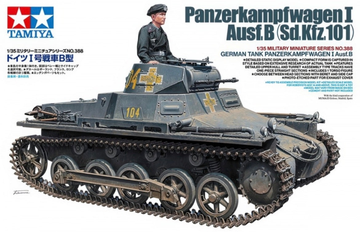 Tamiya 35388 Panzerkampfwagen I Ausf.B