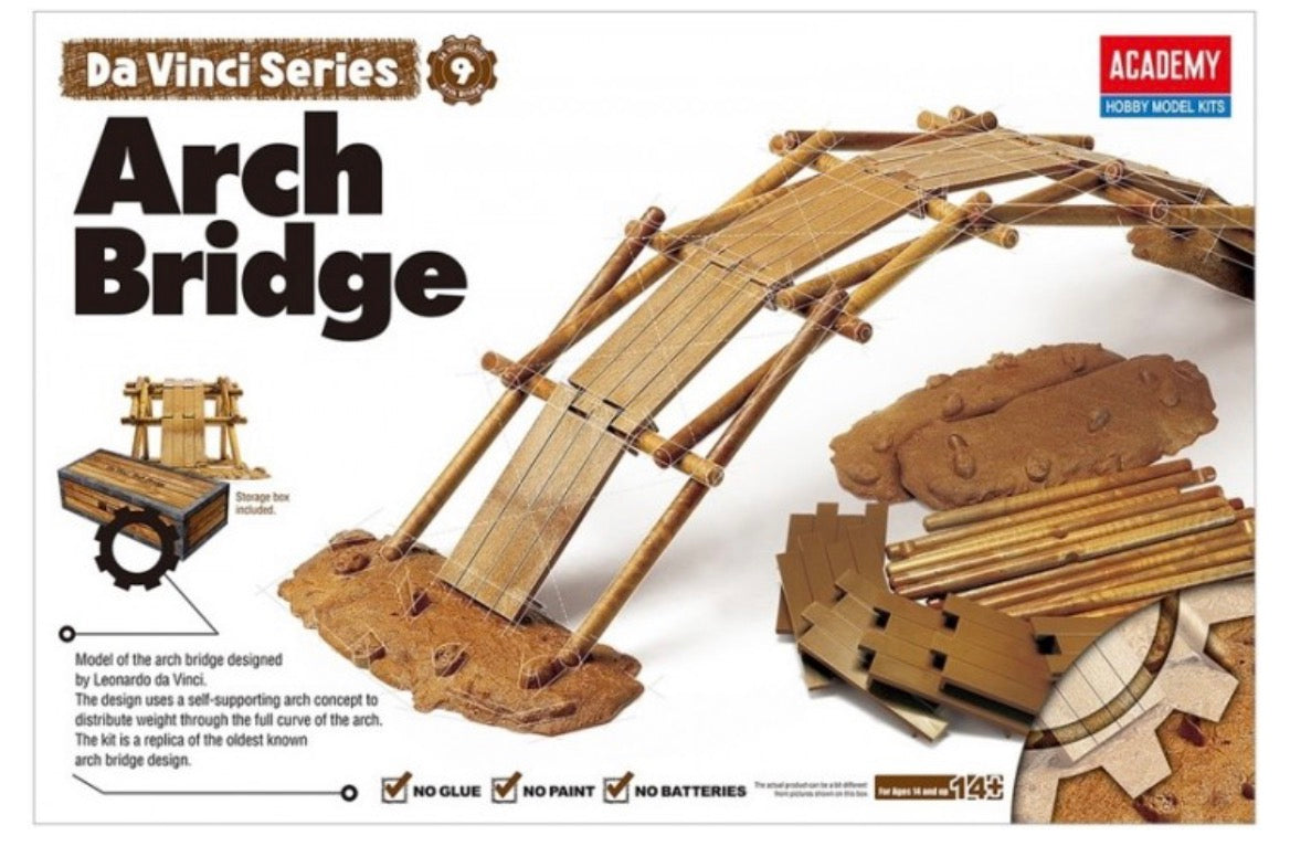 Academy 18153 DaVinci Arch Bridge