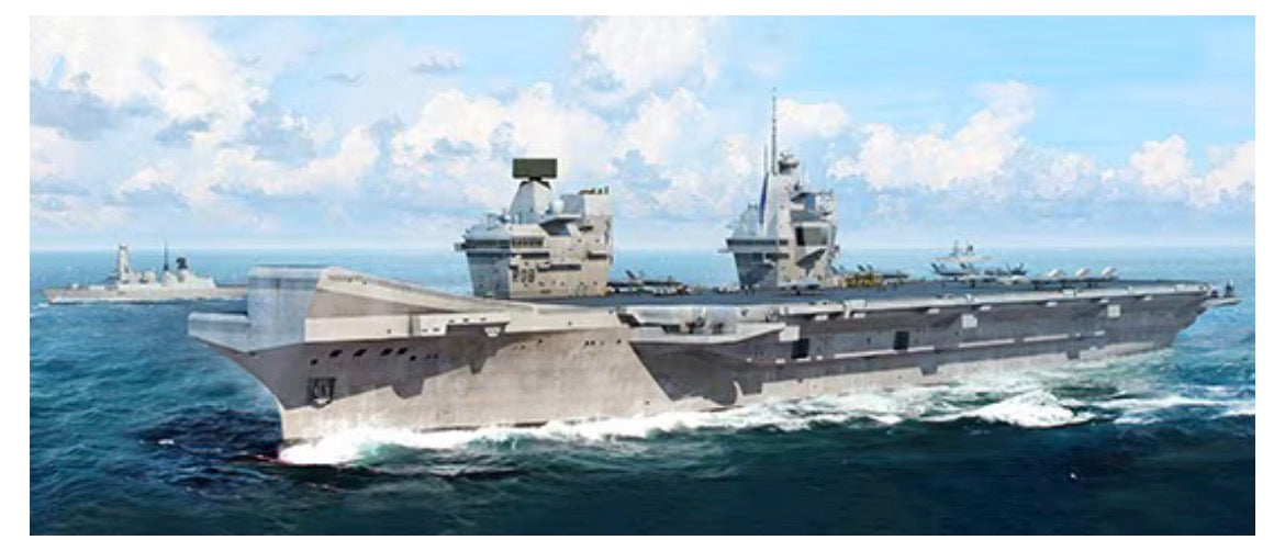 Trumpeter 06751 HMS Queen Elizabeth Aircraft Carrier