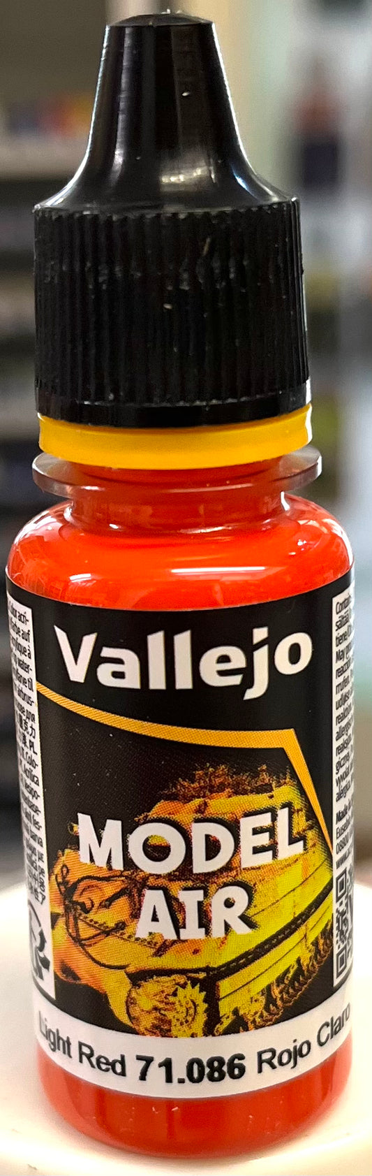 Vallejo Model Air 71.086 Light Red