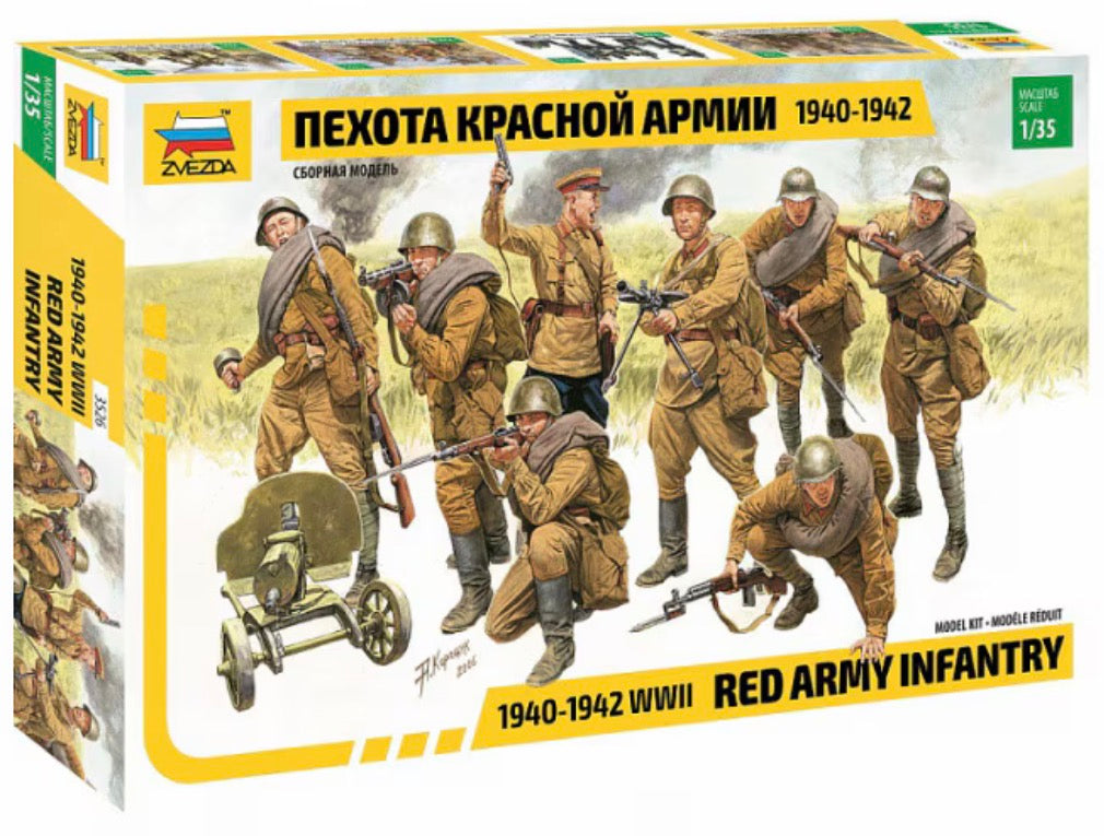 Zvezda 3526 Red Army Infantry