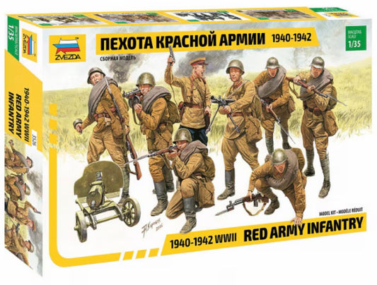 Zvezda 3526 Red Army Infantry
