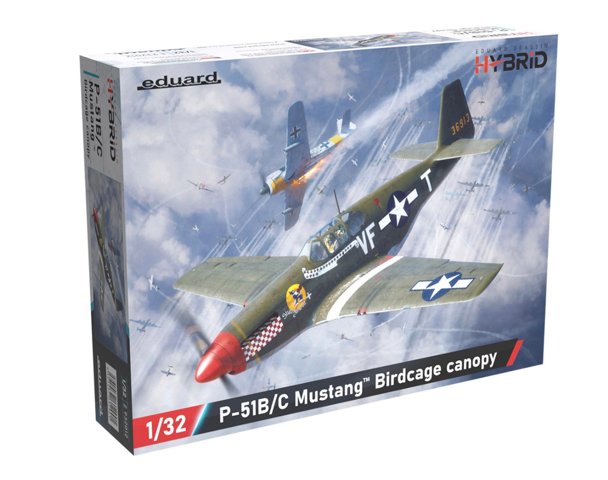 Eduard 932012 P-51B/C Mustang - Birdcage Canopy