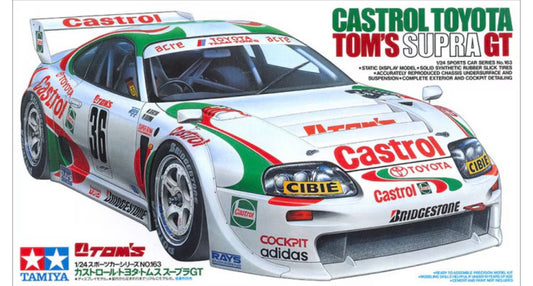Tamiya 24163 Castrol Toyota Toms Supra GT