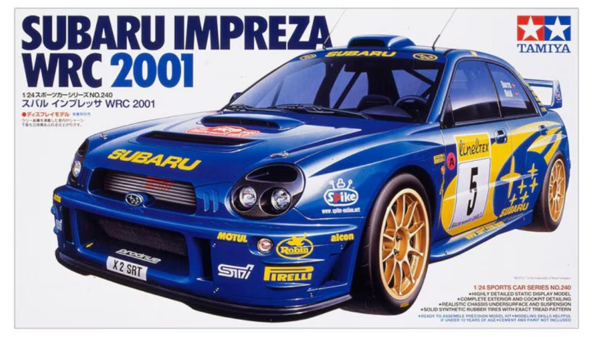 Tamiya 24240 Subaru Impreza WRC 2001