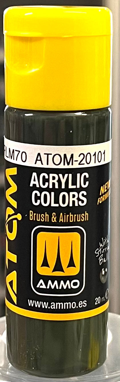 ATOM 20101 Schwartzgrün RLM70