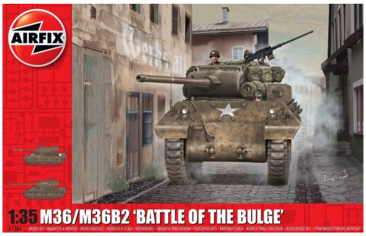 Airfix A1366 M36/M36B2 ‘Battle of the Bulge’