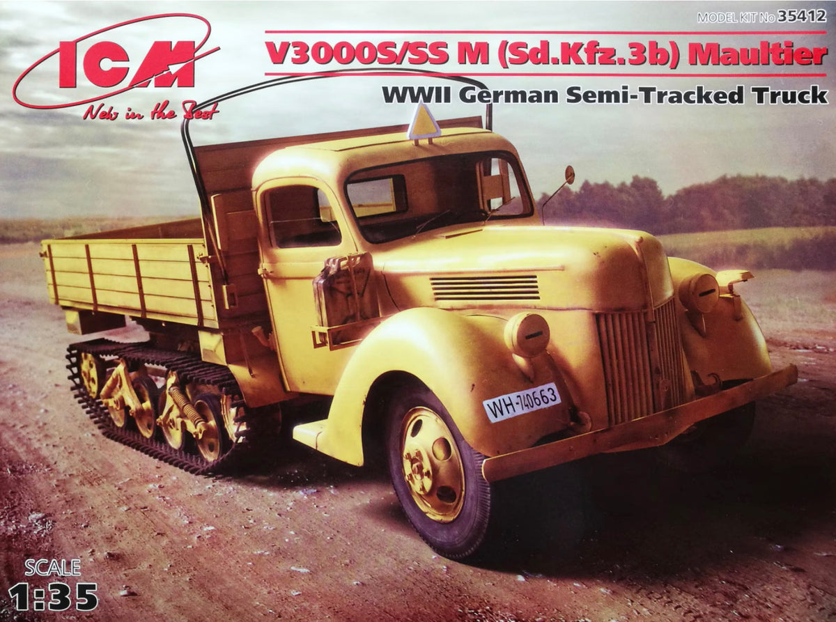 *Pre-Owned* ICM 35412 V3000S/SS M (Sd.Kfz.3b) Maultier
