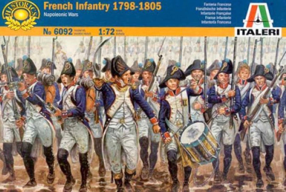 Italeri No.6092 French Infantry 1798-1805