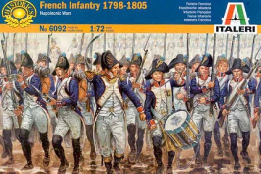 Italeri No.6092 French Infantry 1798-1805