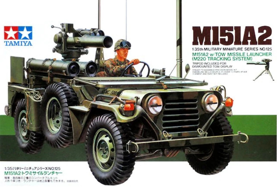 Tamiya 35125 M151A2 With Tow Missile Launcher