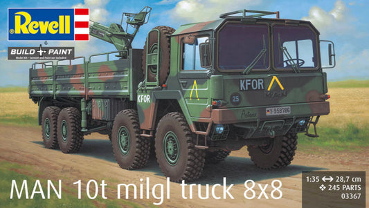 Revell 03367 Man 10t milgl truck 8x8