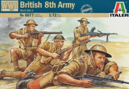 Italeri No.6077 British 8th Army