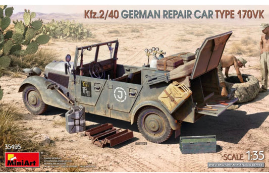 Miniart 35495 Kfz.2/40 German Repair Car Type 170VK