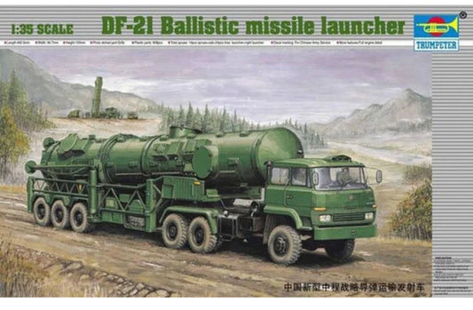 Trumpeter 00202 DF-21 Ballistic Missile Launcher