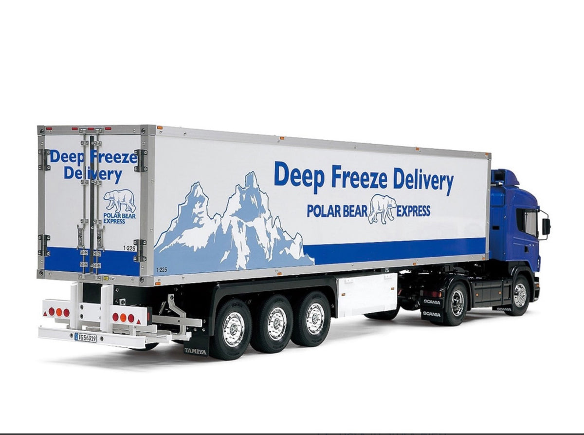 Tamiya 56319 RC 3-axle Reefer Trailer