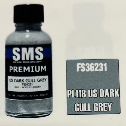 SMS PL118 Dark Gull Grey