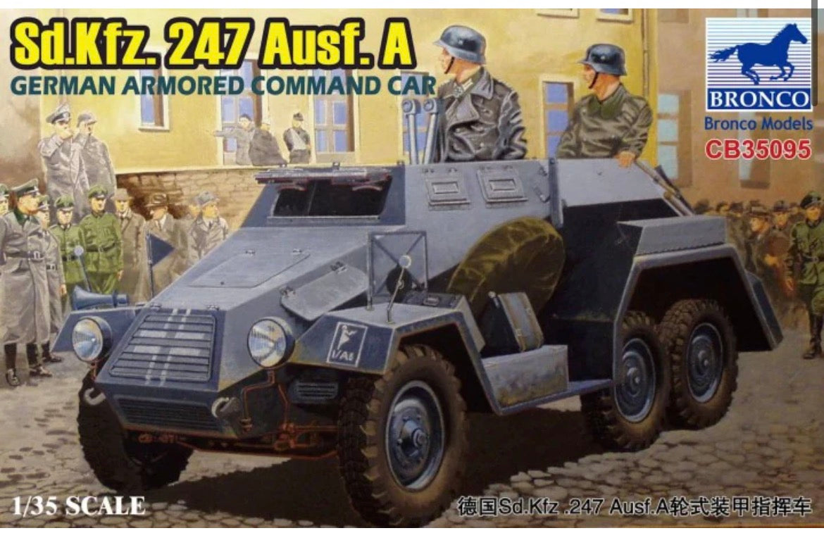 Bronco CB35095 German Sd.Kfz.247 Ausf.A Armoured Command Car