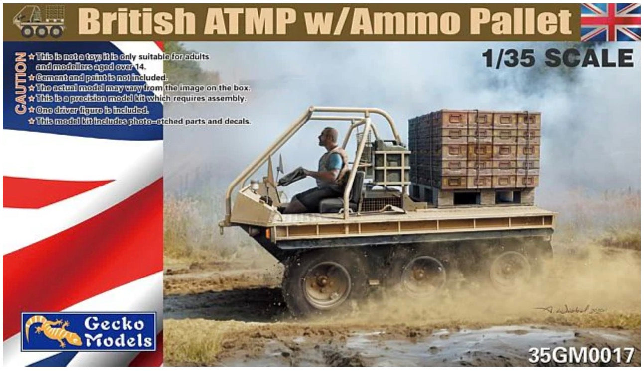 Gecko 35GM0017 British ATMP w/Ammo Pallet
