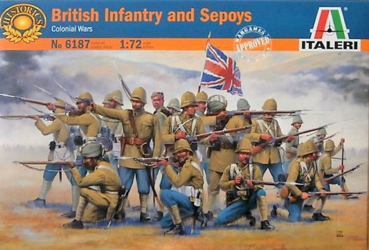 Italeri No.6187 British Infantry & Sepoys